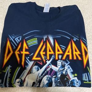 Def Lepppard  2016 tour shirt.